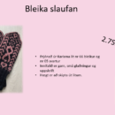 Tilbúnar pakkningar - 11 Bleika slaufan