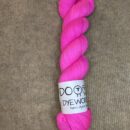 Dottir Dyeworks 100% ull - 100gr - Dottir100 hot pink