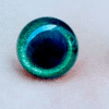 Öryggisaugu - Öryggisaugu 8mm græn