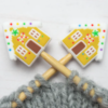 Lykkjustopparar - gingerbread house