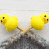 Lykkjustopparar - rubber ducky