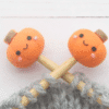 Lykkjustopparar - little pumpkin