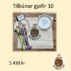 Tilbúnar pakkningar - Gjafapakkning 10
