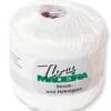 Madeira Nora glimmer garn - hvit